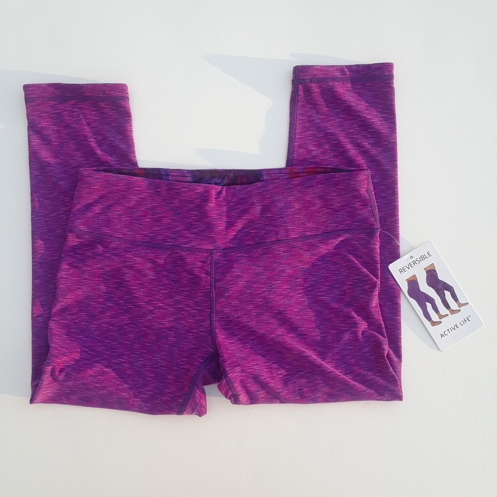 NWT Active Life Reversible Leggings